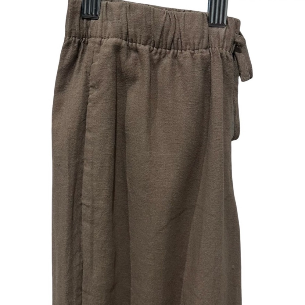 NWOT Aritzia The Group Sontag Linen Blend Pants Size 2XS Green - Picture 9 of 10